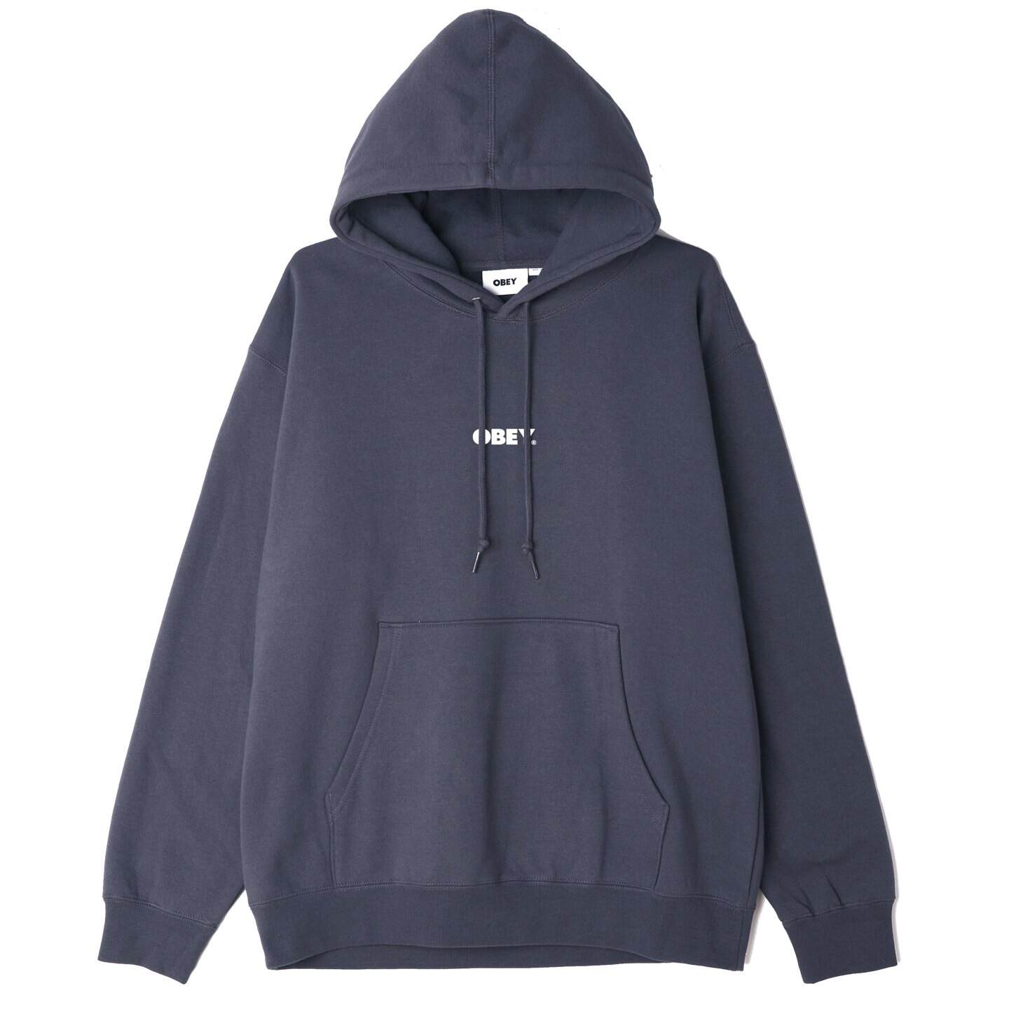 OBEY - Bold Mini Premium Pullover Men's Hoodie, French Navy