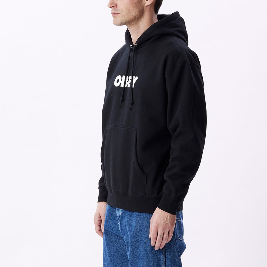 OBEY - Bold Premium Pullover Men's Hoodie, Black