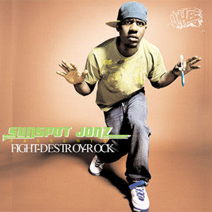 Sunspot Jonz - Fight-Destroy-Rock (Autographed), CD - The Giant Peach