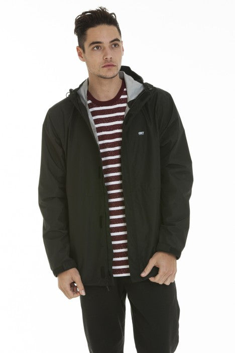 OBEY - All City Men's Jacket, Black - The Giant Peach
