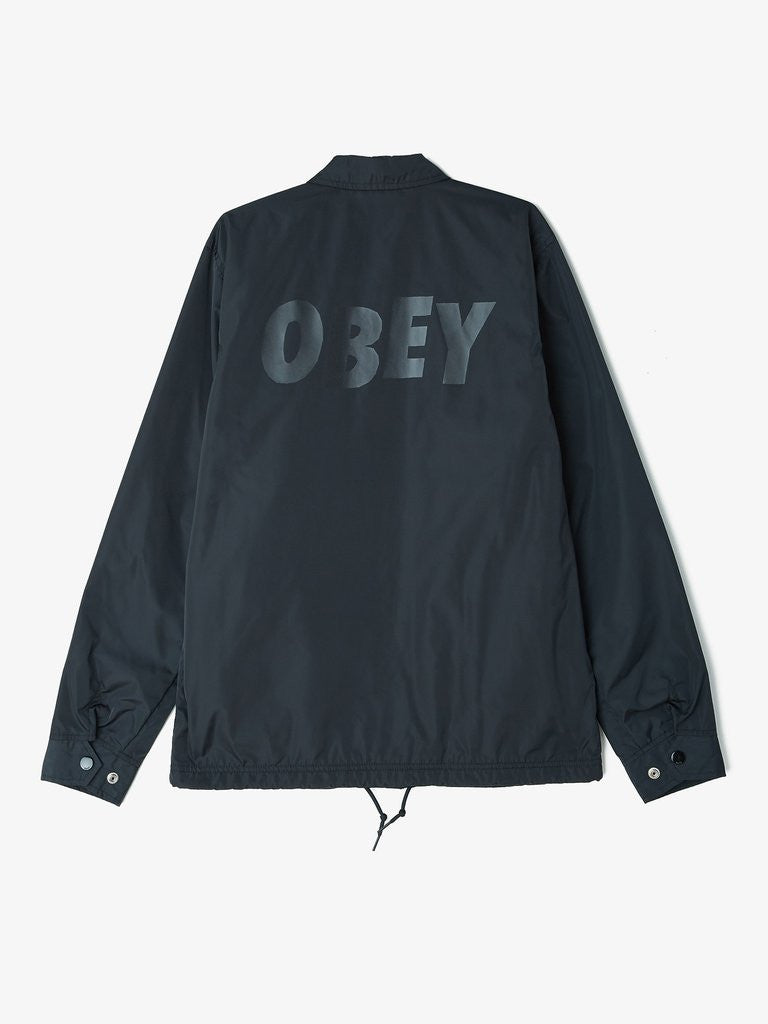 OBEY - Baker Graphic Men's Jacket, Black - The Giant Peach
