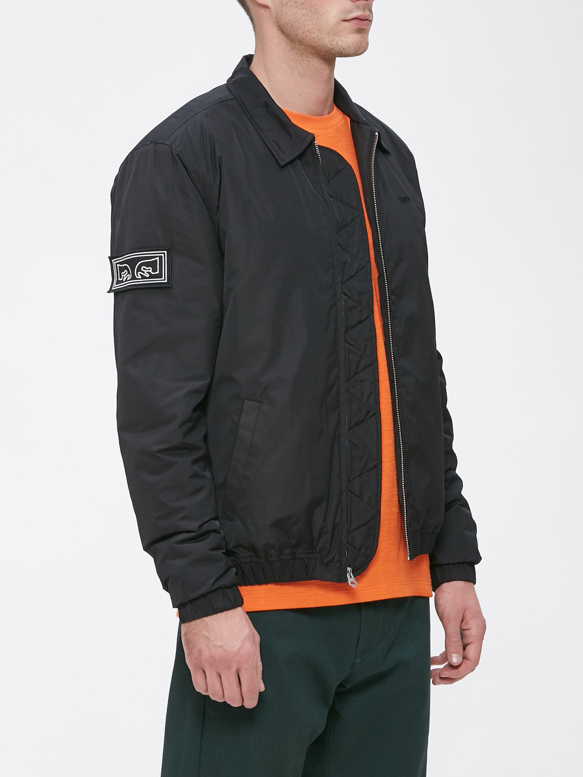 OBEY - Mission Men's Jacket, Black - The Giant Peach