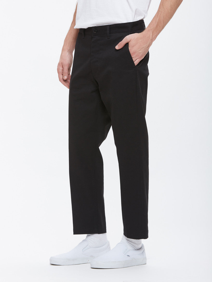OBEY - Straggler Flooded Men's Pants, Black - The Giant Peach