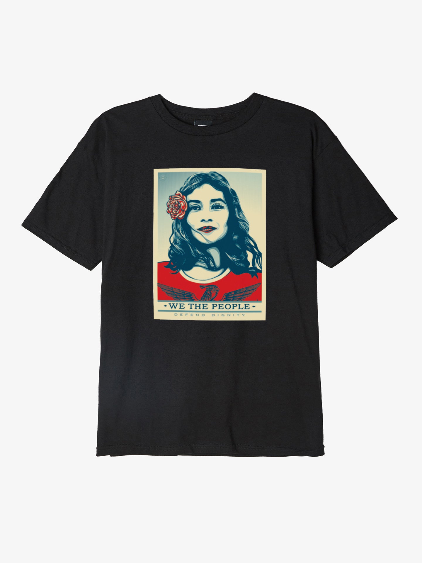 OBEY - Defend Dignity Men's Shirt, Black - The Giant Peach