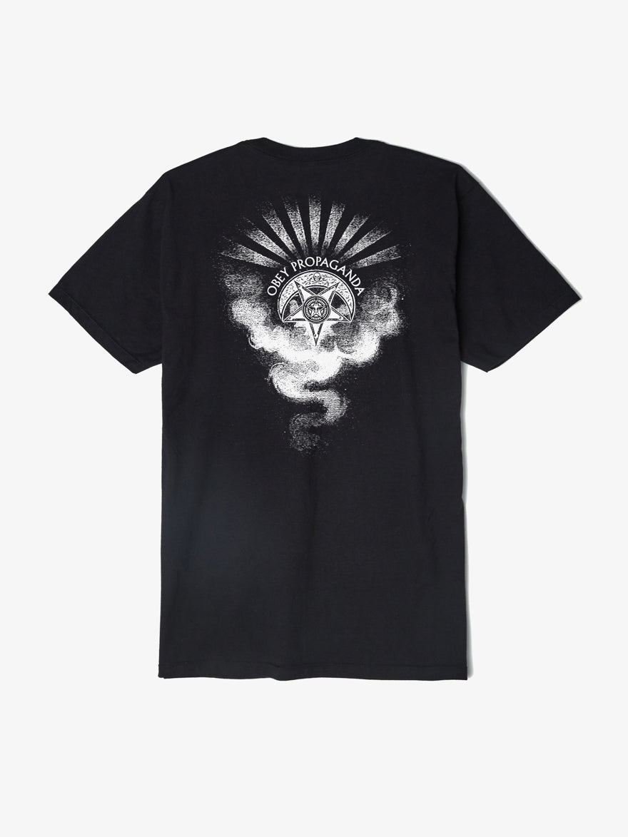 OBEY - Cult Of The Dark Smoke Men's Shirt, Black - The Giant Peach