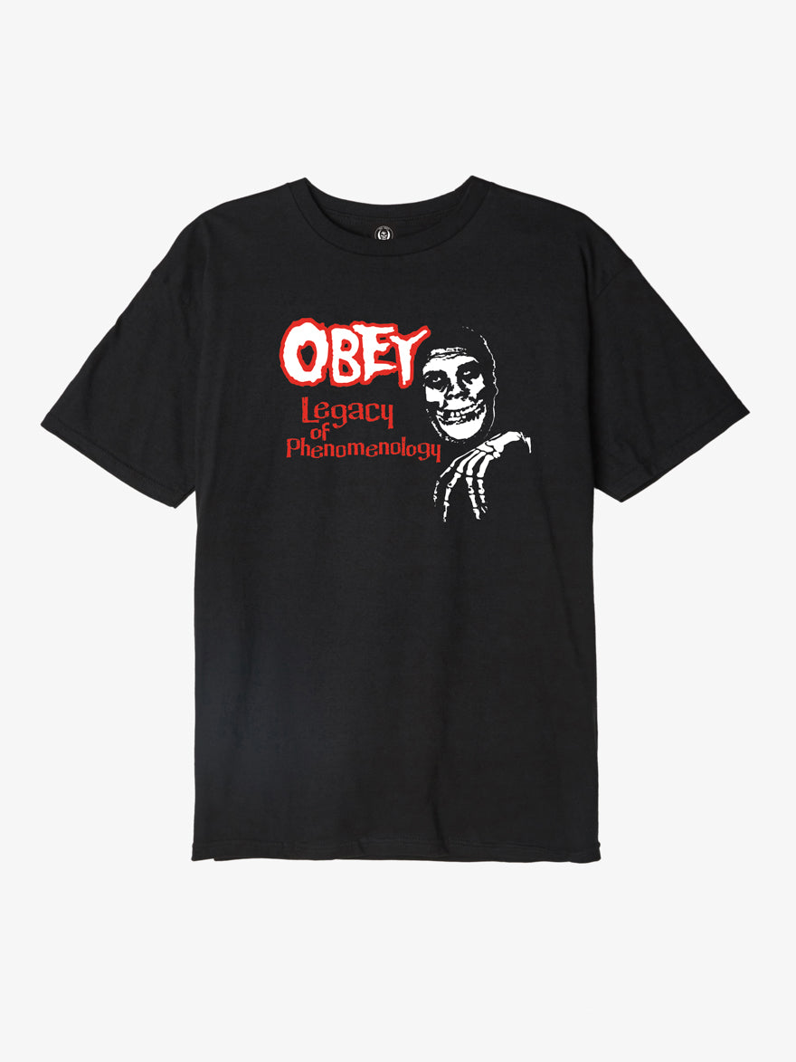 OBEY x Misfits Legacy of Phenome Men's Shirt, Black - The Giant Peach