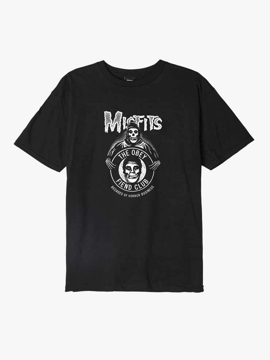 OBEY x Misfits Decades of Horor Men's Shirt, Black - The Giant Peach