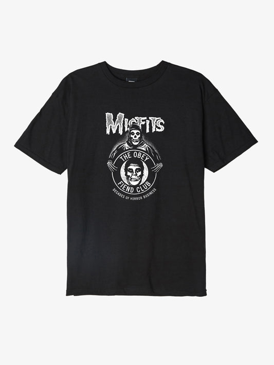 OBEY x Misfits Decades of Horor Men's Shirt, Black - The Giant Peach