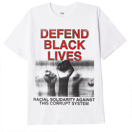 OBEY - Defend Black Lives 2 Men's Tee, White