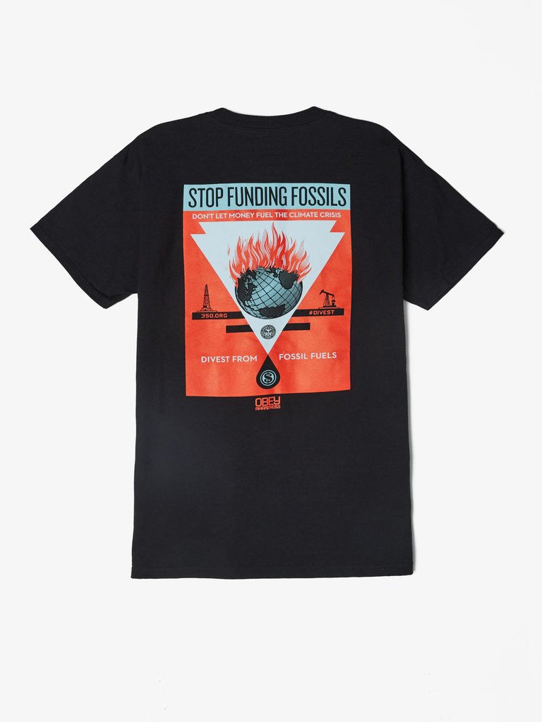 OBEY - 350. Org Awareness Men's Shirt, Black - The Giant Peach