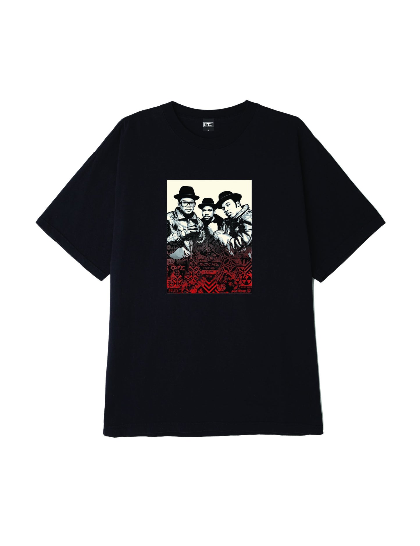 OBEY x Glen E. Friedman Run-DMC Tee, Black