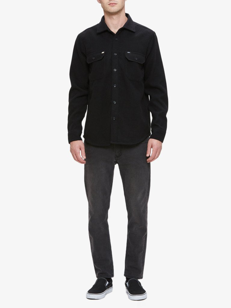 OBEY - The Jack Men's Woven Shirt, Black - The Giant Peach