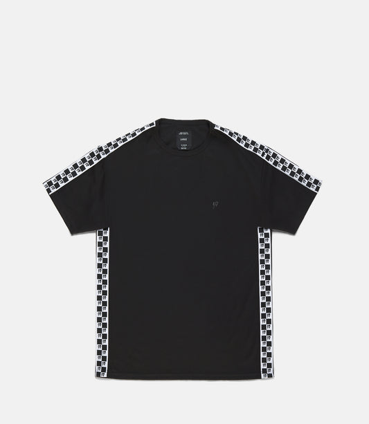 10Deep - Checkered Tape Sport Men's Shirt, Black