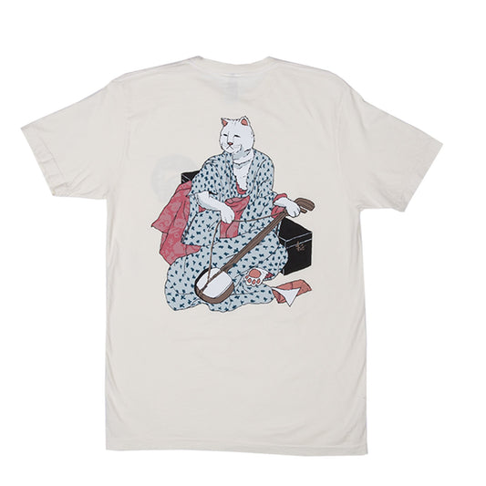 RIPNDIP - Warrior Men's Tee, Natural - The Giant Peach