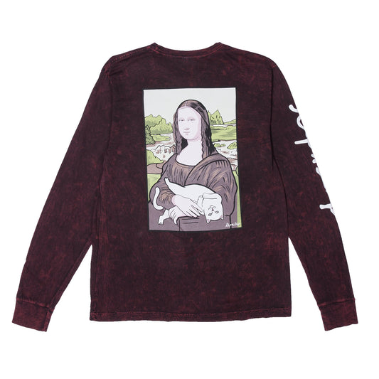 RIPNDIP - Nerma Lisa Men's L/S Tee, Bleach Mineral Wash - The Giant Peach