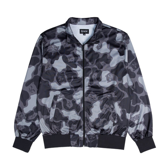 RIPNDIP - Nerm Camo Men's Track Jacket, Blackout Camo
