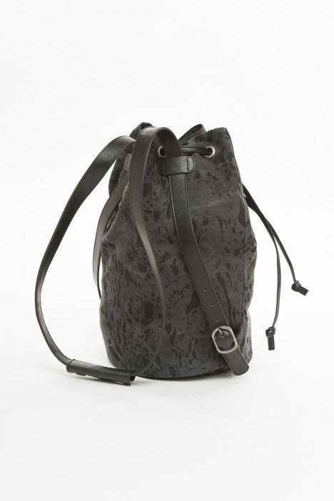 OBEY - Antwerp Bucket Backpack, Black Multi - The Giant Peach