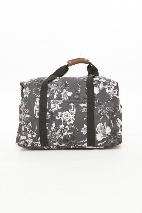 OBEY - Dark Orchid Weekender Bag, Black Multi - The Giant Peach