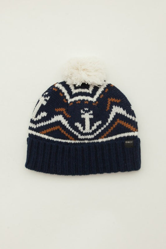 OBEY - Alrik Beanie, Navy - The Giant Peach