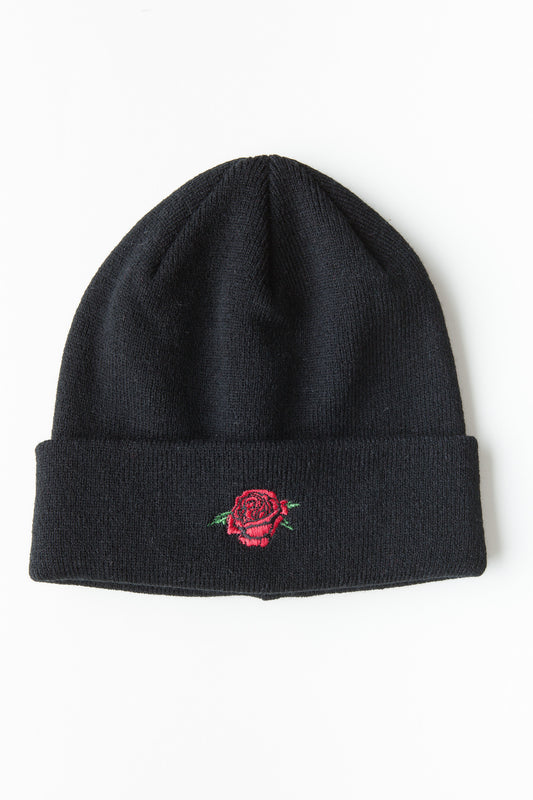 OBEY - Rose Society Beanie, Black - The Giant Peach