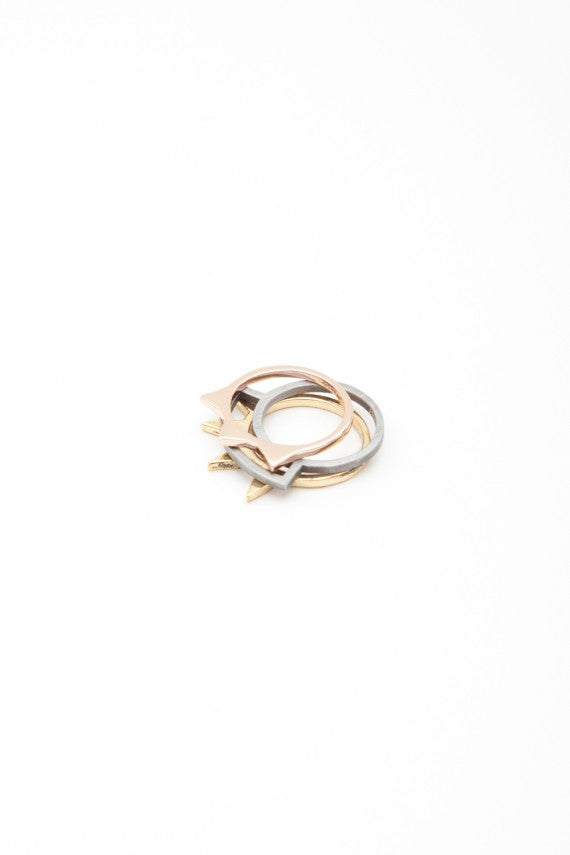 OBEY - Spike Stack Rings - The Giant Peach