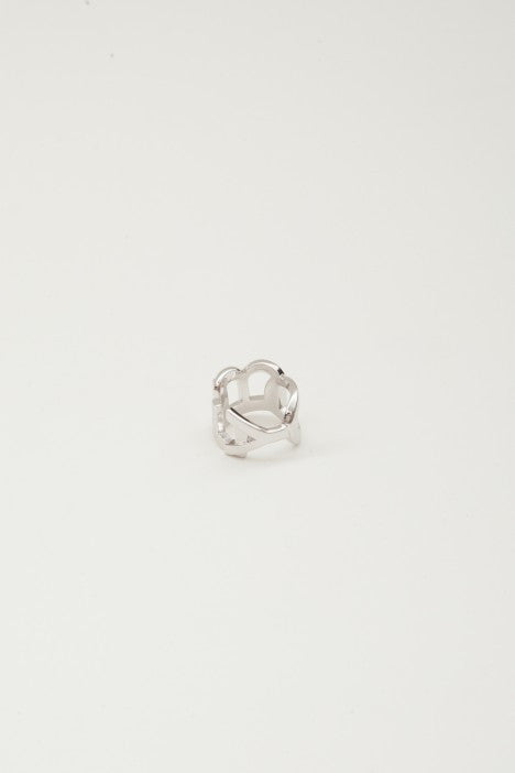 OBEY - Cipher Ring, White Gold - The Giant Peach