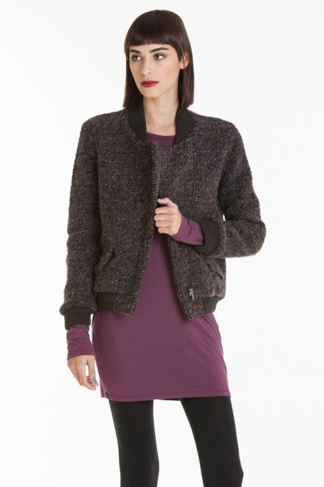 OBEY - Sophie Women's Jacket, Brown Multi - The Giant Peach