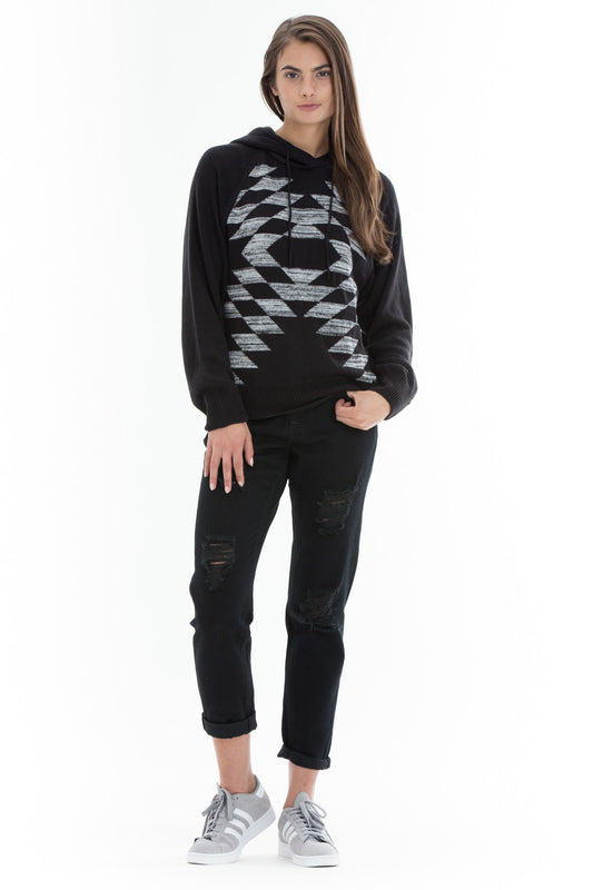 OBEY - Mars Women's Pullover, Black - The Giant Peach
