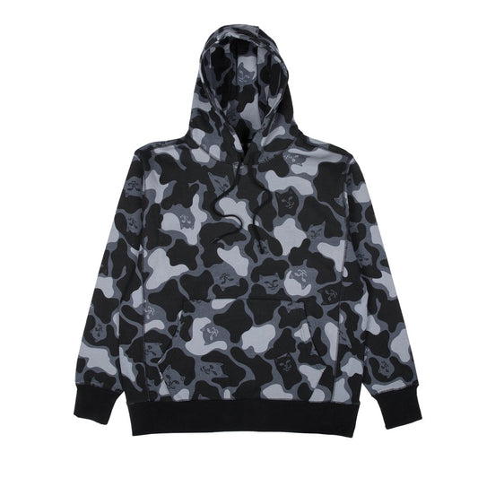RIPNDIP - Nerm Camo Men's Hoodie, Blackout Camo