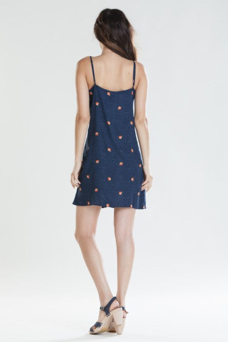 OBEY - Alanis Women's Dress, Navy - The Giant Peach