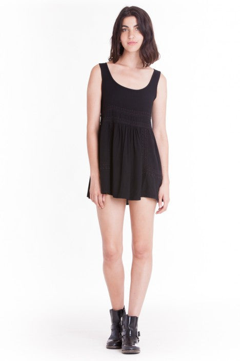 OBEY - Harrison Dress, Black - The Giant Peach