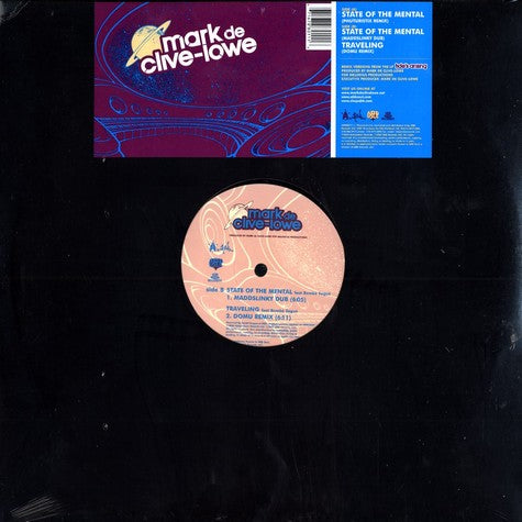 Mark de Clive-Lowe - State Of The Mental B/W Travelin Remixes, 12" Vinyl - The Giant Peach