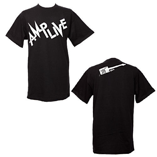 DJ Amp Live - MPC Men's Shirt, White/Black - The Giant Peach