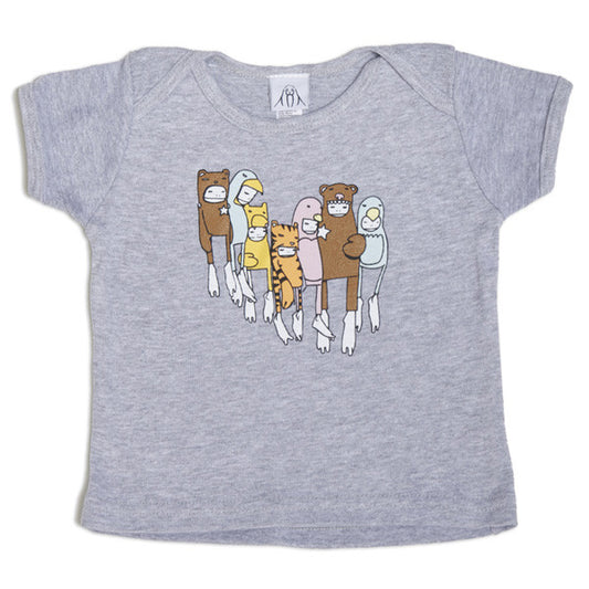 Twelve Grain (Sam Flores) - Costumes Kids Infant Tee, Grey - The Giant Peach