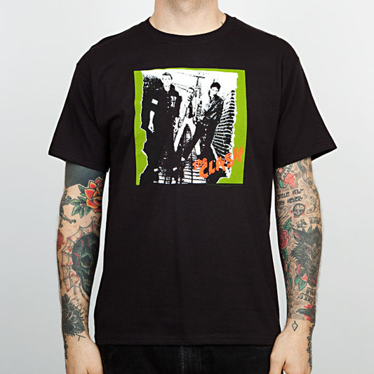 The Clash First Album Men's Shirt, Black - The Giant Peach