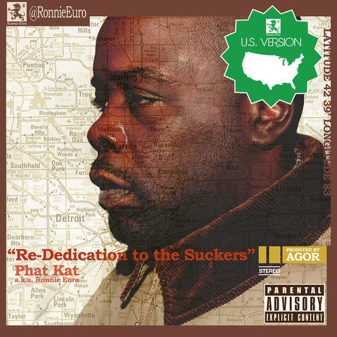 Phat Kat - Re-Dedication To The Suckers, LP (U.S. Version) - The Giant Peach