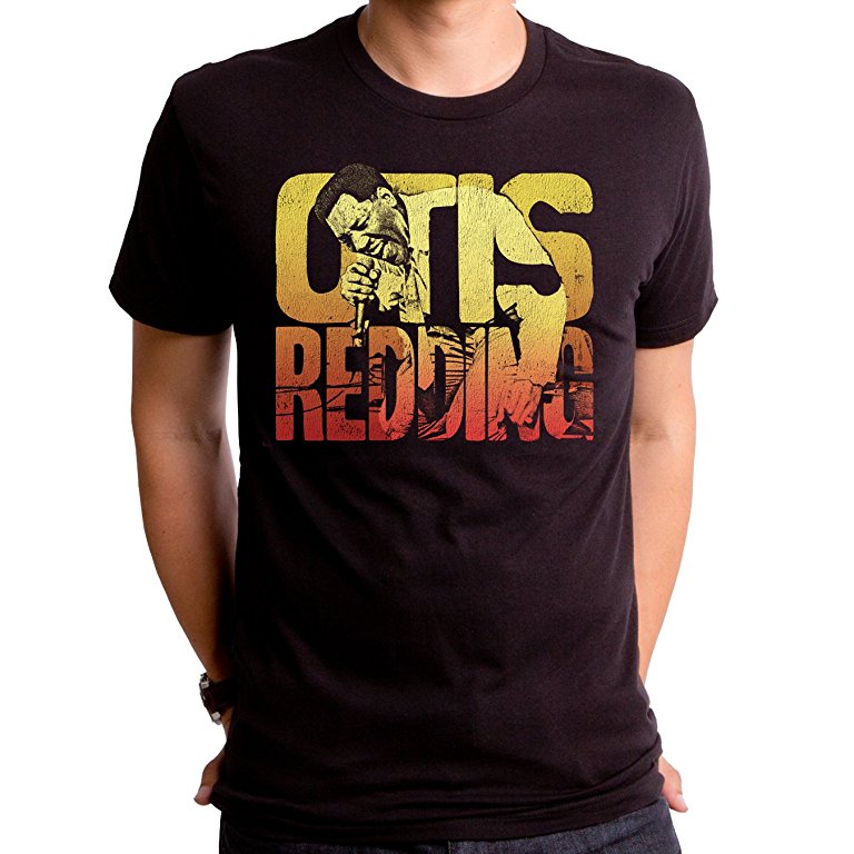 Otis Redding - Color Block Men's Shirt, Black - The Giant Peach