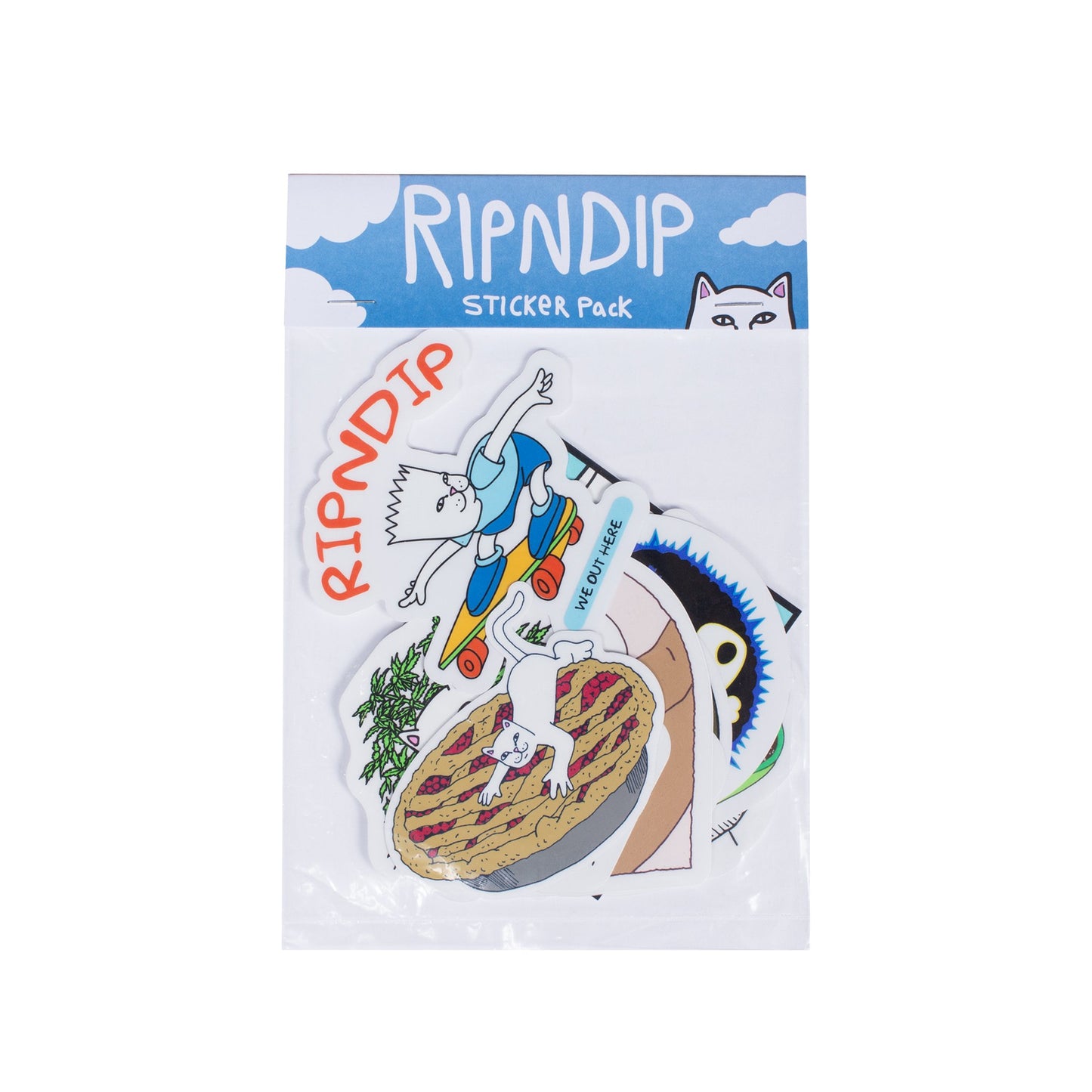 RIPNDIP - Fall 2017 Sticker Pack - The Giant Peach