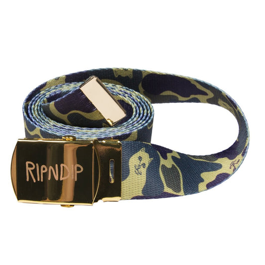 RIPNDIP - Nerm Camo Web Belt, Tropic Camo