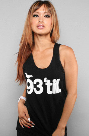 Adapt x Souls of Mischief - 93 'til Infinity Women's Tank Top, Black - The Giant Peach