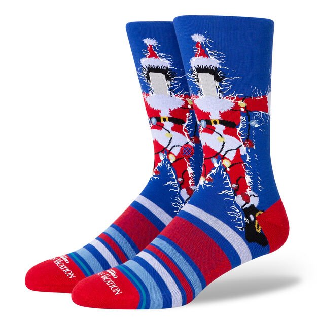 Stance - Christmas Vacation Men's Socks, Blue