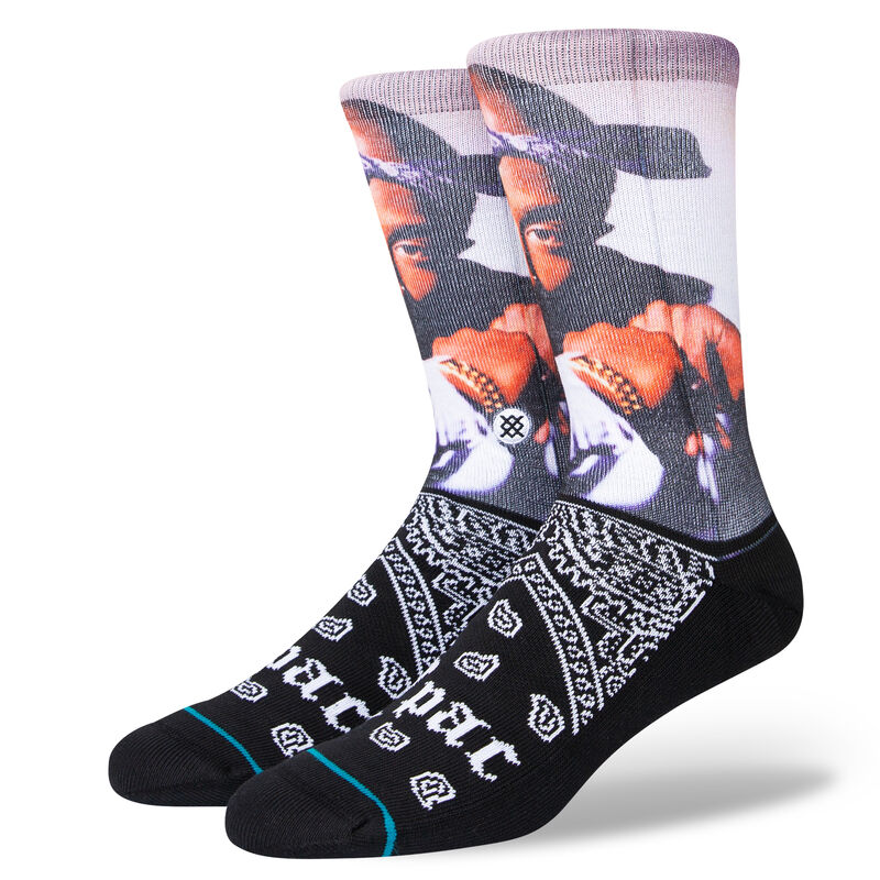 Stance x 2Pac - Makaveli Men's Socks, Black