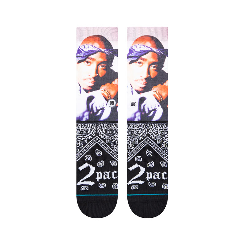 Stance x 2Pac - Makaveli Men's Socks, Black