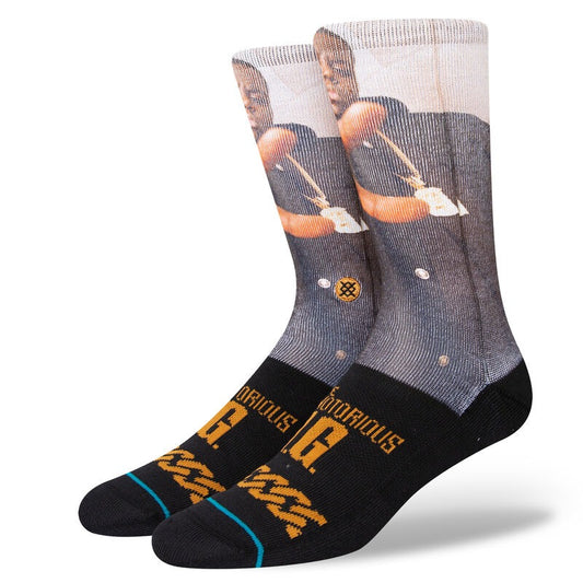 Stance x The Notorious B.I.G. - The King of NY Men's Socks, Black