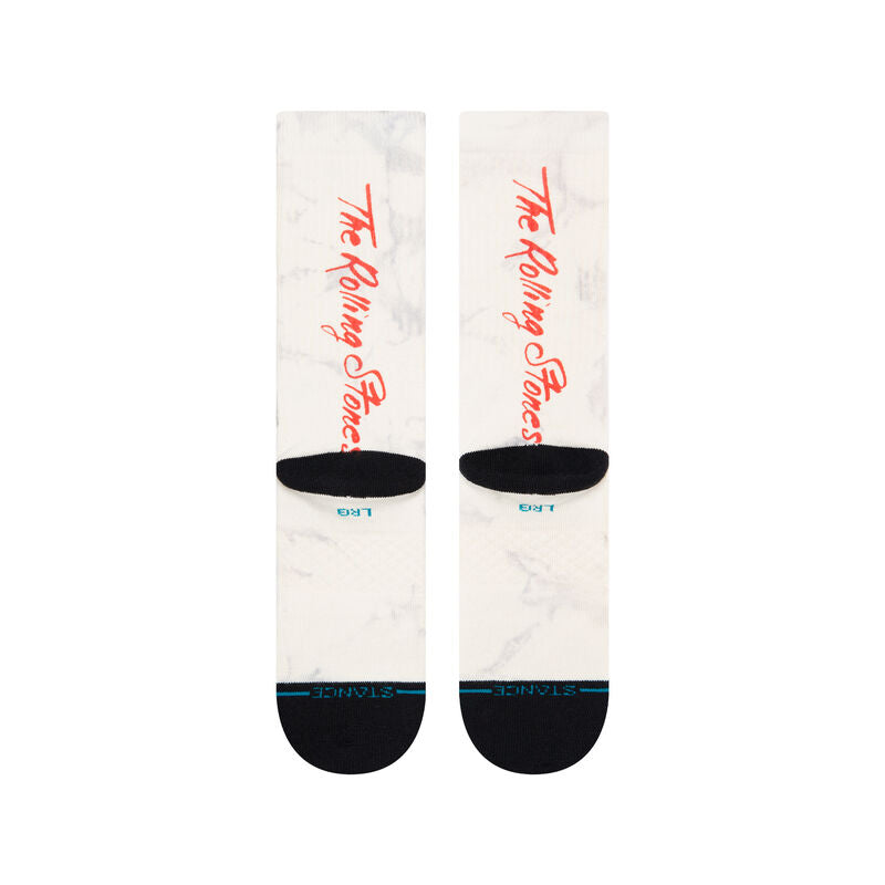 Stance x The Rolling Stones - Licks Men's Socks, Off White