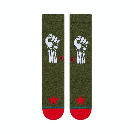 Stance x Rage Against The Machine - Renegades Men's Socks, Army Green