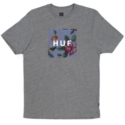 HUF - Aloha Aina Men's Tee, Heather Grey - The Giant Peach