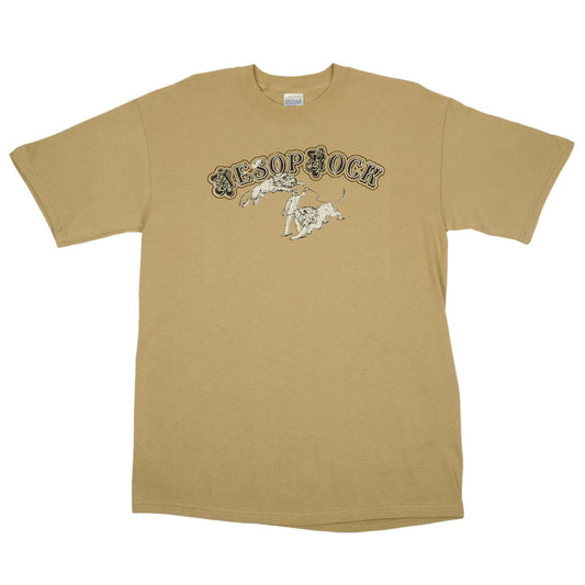 Aesop Rock - Fast Cars Men's Shirt, Tan - The Giant Peach