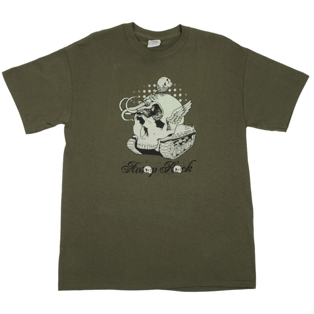 Aesop Rock - Mammoth Shirt, Military Green - The Giant Peach