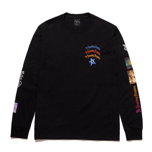 HUF x Smashing Pumpkins - Bullet L/S Tee, Black